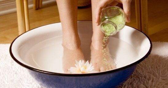 foot bath for toenail fungus
